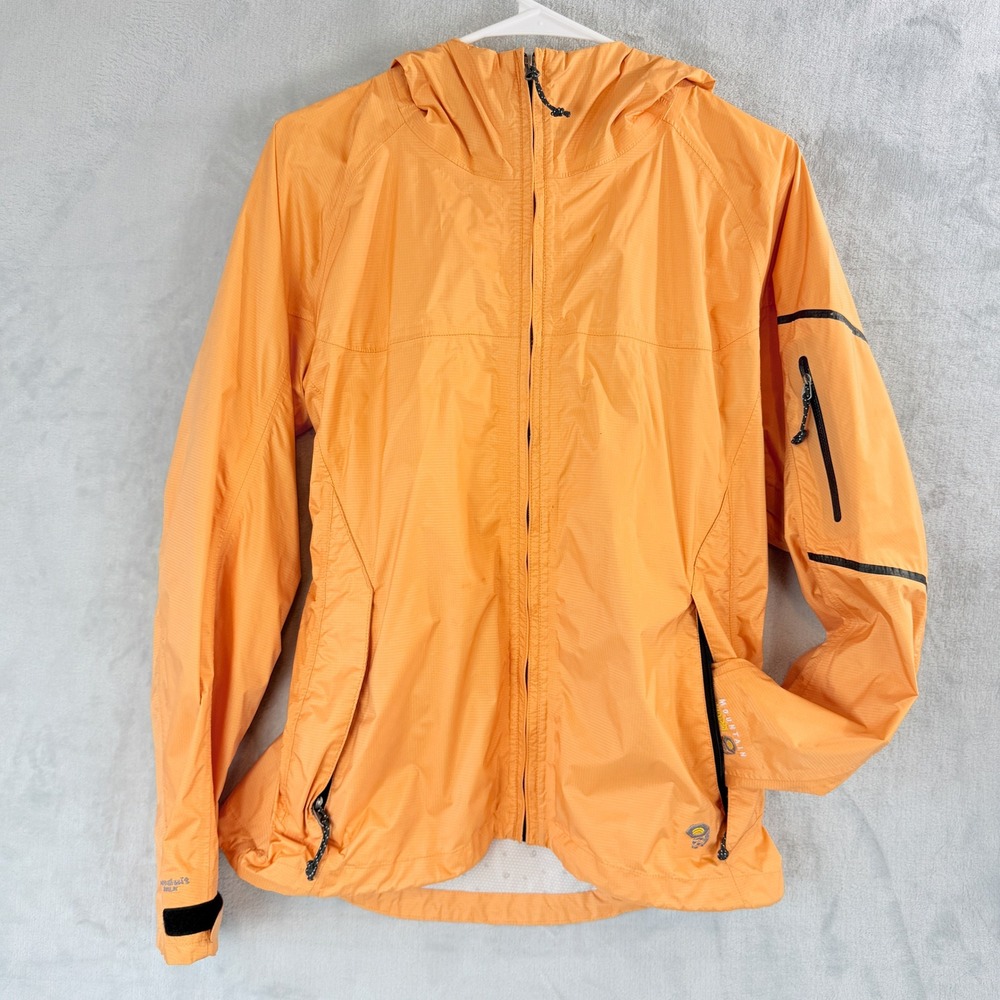 Mountain HardWear Womens Med Stretch Ozonic Jacket Orange Hiking